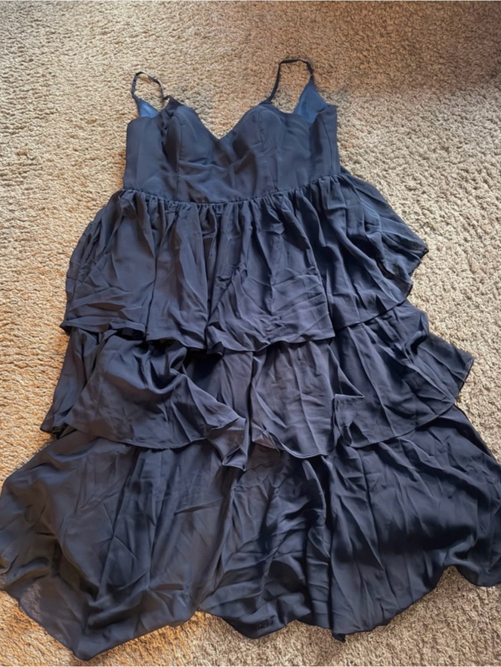 Plus Size Ruffle Maxi Dress